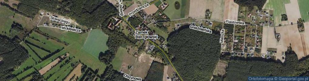 Zdjęcie satelitarne Rekreacyjna ul.